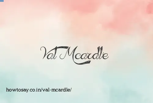 Val Mcardle