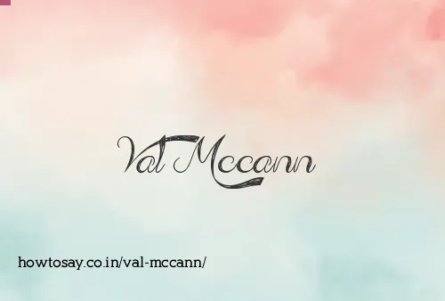 Val Mccann
