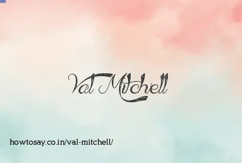 Val Mitchell