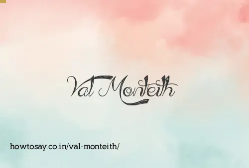 Val Monteith