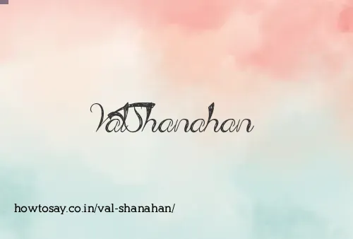 Val Shanahan