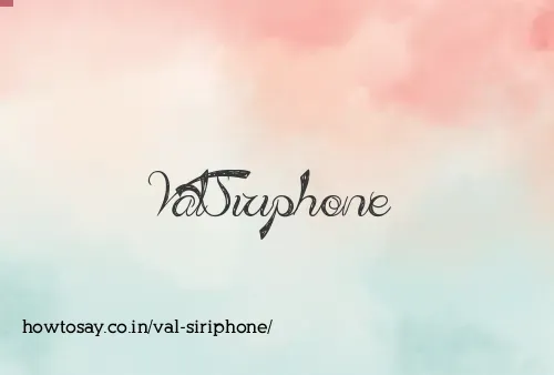 Val Siriphone