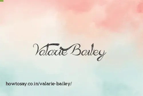 Valarie Bailey