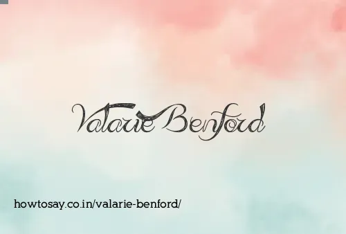 Valarie Benford