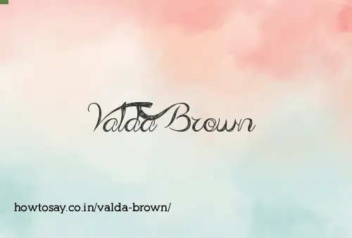 Valda Brown