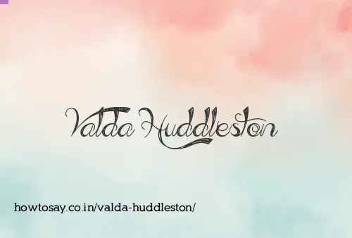 Valda Huddleston