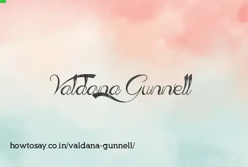 Valdana Gunnell
