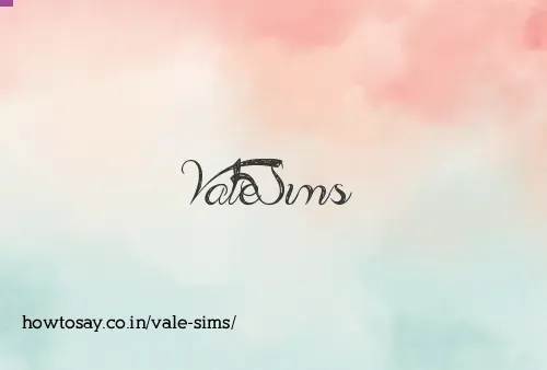 Vale Sims
