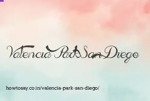 Valencia Park San Diego