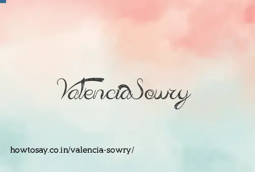 Valencia Sowry