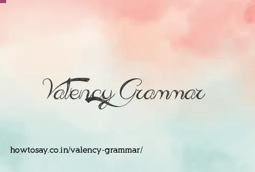 Valency Grammar