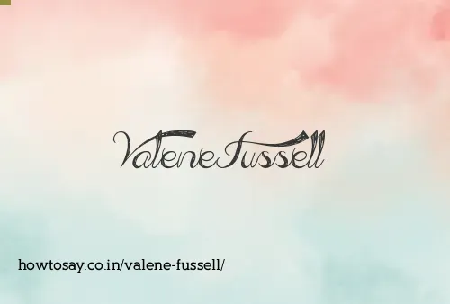 Valene Fussell