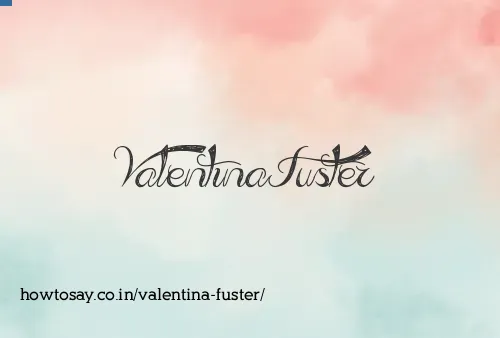 Valentina Fuster