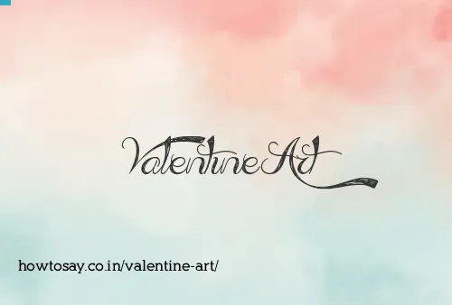 Valentine Art