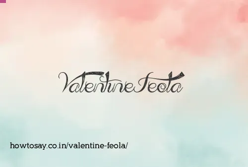 Valentine Feola