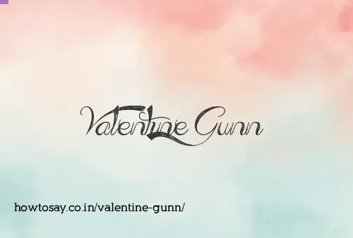 Valentine Gunn