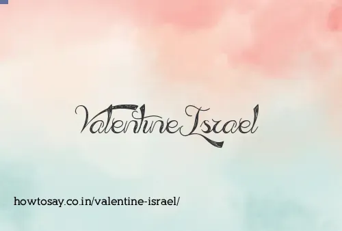 Valentine Israel