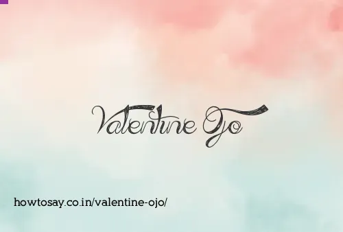 Valentine Ojo