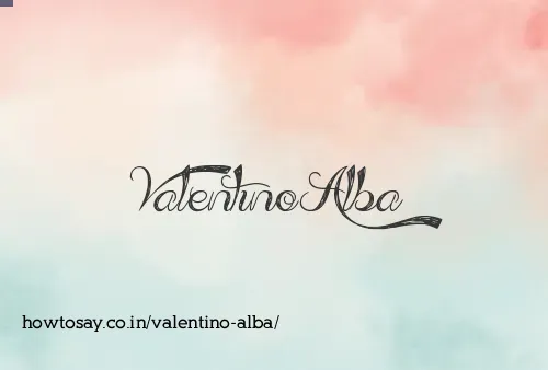 Valentino Alba