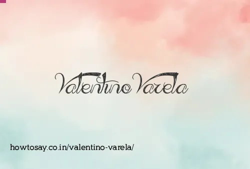 Valentino Varela