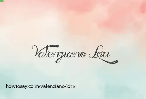 Valenziano Lori