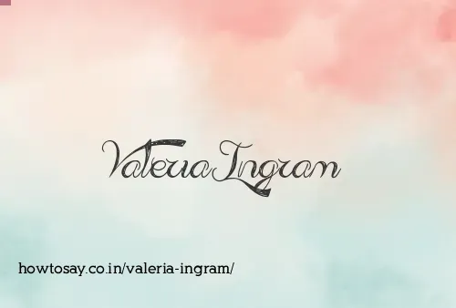 Valeria Ingram