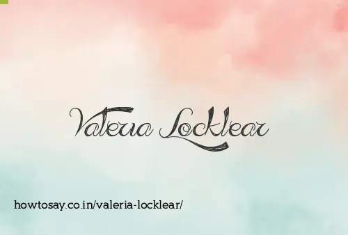 Valeria Locklear