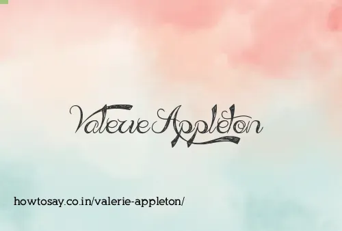 Valerie Appleton