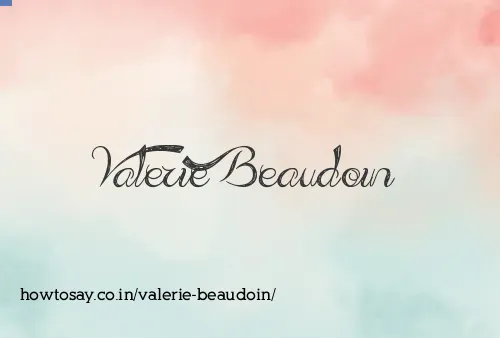 Valerie Beaudoin