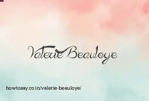 Valerie Beauloye
