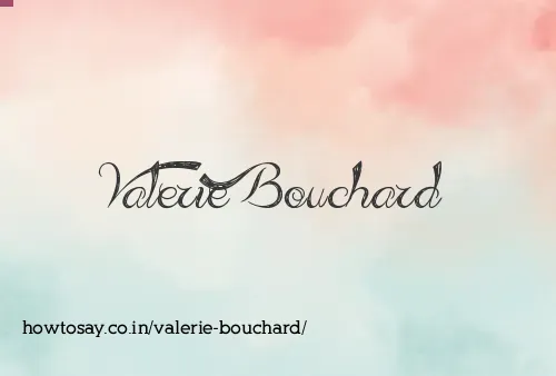 Valerie Bouchard