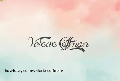 Valerie Coffman