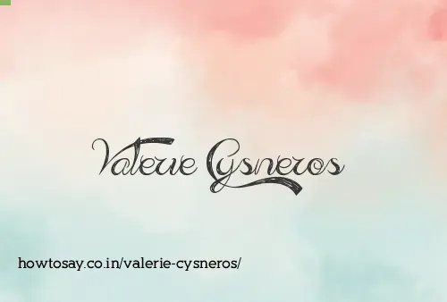 Valerie Cysneros
