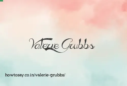 Valerie Grubbs