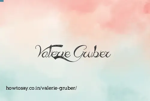 Valerie Gruber