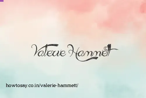 Valerie Hammett