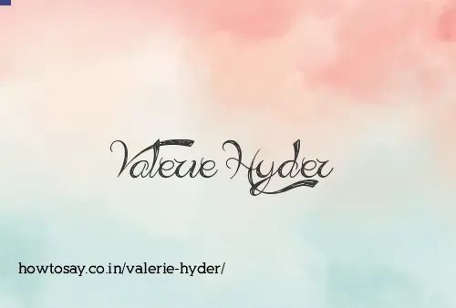 Valerie Hyder