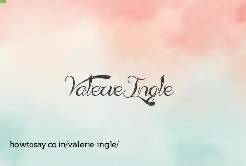 Valerie Ingle