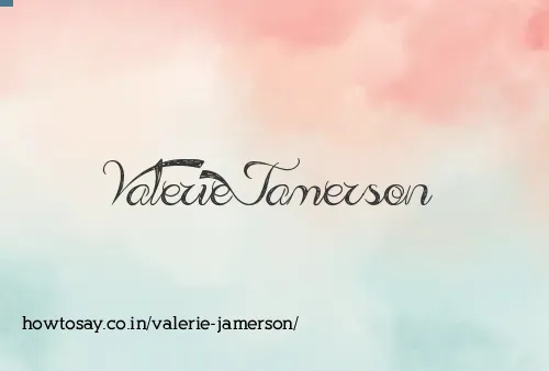 Valerie Jamerson