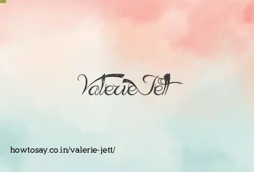 Valerie Jett