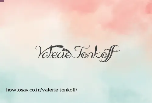 Valerie Jonkoff