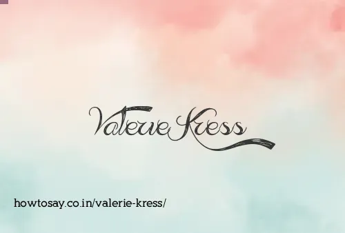 Valerie Kress