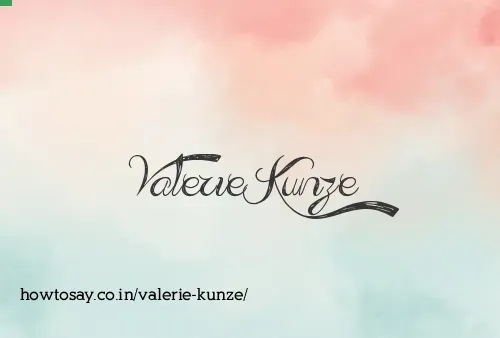 Valerie Kunze