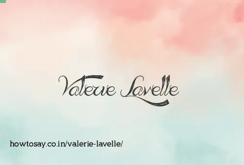 Valerie Lavelle