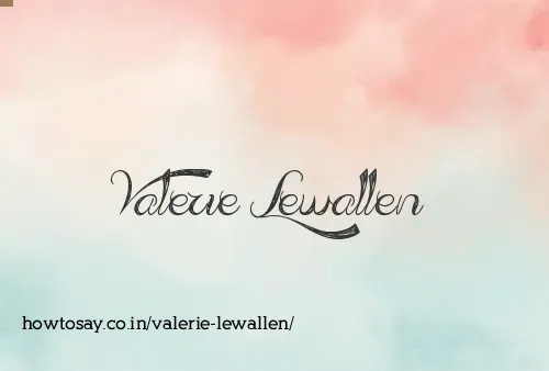 Valerie Lewallen
