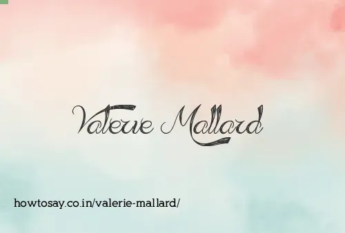 Valerie Mallard