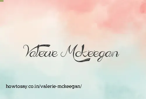 Valerie Mckeegan