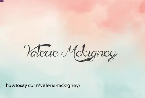 Valerie Mckigney