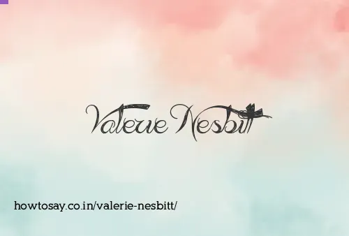 Valerie Nesbitt