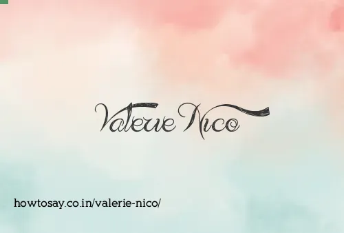 Valerie Nico